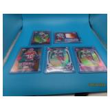 (5) Scarce #'d Panini KC CHIEFS Football Cards