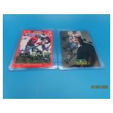 (2) autographed TONY DORSETT Football Cards