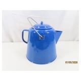 Enamel Metal BlueSpeckled 9' Campfire Pot