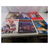 (6) autographed Magazines Spade~Baseball~Tesh