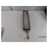vtg HANSON #8910 100lbx1lb Hanging Metal Scale