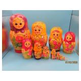 Large 13pc Russian 8.5' Nesting Doll SET