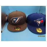 (2) TORONTO BLUE JAYS sz8 Hats NewEra $70+