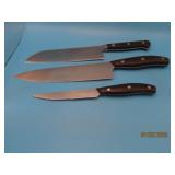 (3) J.A. HENCKELS Kitchen Knives