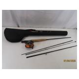 FlyFishing 8' Cortland Rod + Maxxon Reel +Hardcase