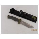 GERBER 10' Commando Knife w/ Hardcase Belt Sheath