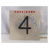 autographed 2sig FOREIGNER 4 Vinyl Album