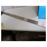 Professional 39' Alum 1/4' Straight Edge Ruler 2sd