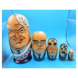 Russian Nesting Doll 7' Set Political Federation