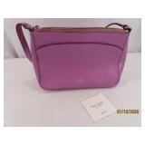 KATE SPADE Purple 8.5' Handbag VG+