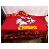 Kallpac Handmade KC CHIEFS Blanket Serape Coat