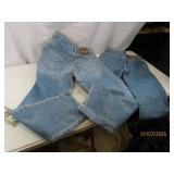 (2) J. GARCIA vtg Blue Jeans 31x32 & 33x34