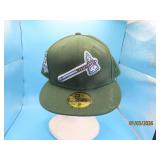 New ATLANTA BRAVES NewEra sz8 Hat 150yr $40