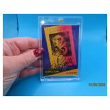 autographed B.B. KING Card