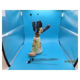 Estate Lot Hat Pins & Porcelain Handpainted Holder