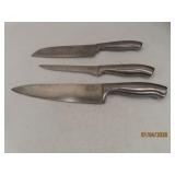 3pc CHICAGO Cutlery Kitchen Knife Set