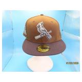 New 2005 SL CARDINALS FinalSeason sz7 1/2 Hat N.E