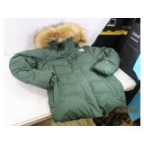 THE NORTH FACE '550' womensXL Green Winter Coat