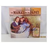 autographed MAMAS & PAPAS Vinyl Album Believe Eyes