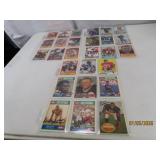 (27) c1960s/70s/80s Autographed Football Cards