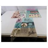 (3) RARE autographed 9x12  Black Baseball Posters