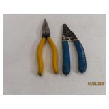 (2tools) KLEIN Wire Stripper & NeedleNose Pliers