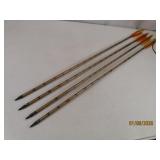 (4) EASTON GameGetterII Arrows XX75 2216lite 31'