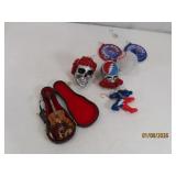 (8) GrateFull Dead Ornaments Decor Estate Collectn