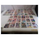 (45) autographed Football Cards Collinsworth Etc