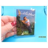 autographed DICK BUTKUS Throwbacks Football Card