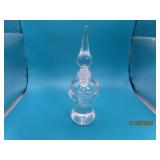 vtg VANDERMARK sgd 4' Perfume Type Bottle Glass