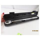 PITTSBURGH 1/2'dr ClickType Torque 18' Wrench 1of2