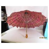 vtg 32'ish Parasol Umbrella Celluloid Knob