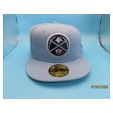 LikeNew DENVER NUGGETS sz7 3/4 Hat N.E. $45