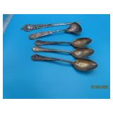 62grams '800' Sterling Silver Spoons~Opener