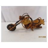 Artisan BentWood 15' Motorcycle Figure