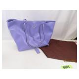 COACH Purple Lavender 16' Handbag w/ sleeve VG+