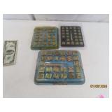 (3sets) 1/2' &1' Leatherworking Alphabet Sets no2