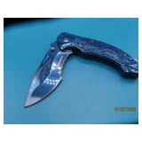 WARTECH Fantasy Blue 8' BeltClip Knife EXC