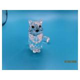 SWAROVSKI Pussy Cat 2' Suncatcher Glass Figure