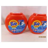 (2) 42packs TIDE PODS 3in1 Laundry Detergent