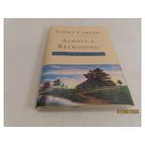 autographed JIMMY CARTER 2sig Book RECKONING