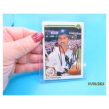 autographed DON MATTINGLY Yankees Baseball Card