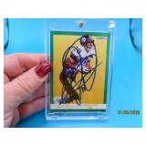 autographed ROD WOODSON Steelers Football Card