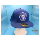 New blue RAIDERS sz8 Hat Ballcap NewEra $44