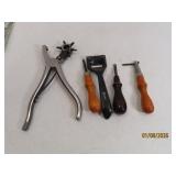 (5) Leatherworking Specialty Hand Tools CRAFTTOOL