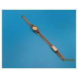 vtg Womens Diamond Amethyst DEAUVILLE Watch