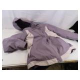 THE NORTH FACE womensLG Purple Lined Winter Coat