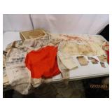 CigarBoxFULL WWII Japanese Relics Cloth Dog Tags e