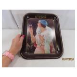 classic c1980 COCA COLA LadyLook Serving Tray